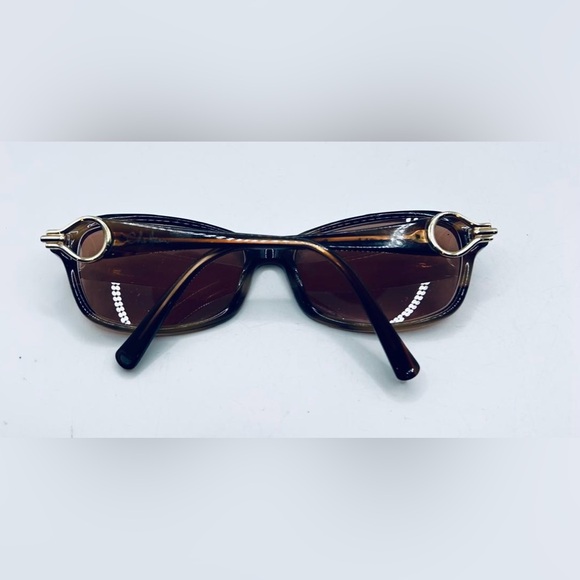 Cole Haan CH611 Brown Oval Sunglasses Frames Only - Picture 4 of 8